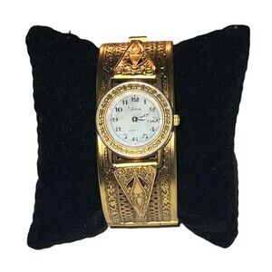 Vintage Forem Art-Deco MOP Dial Brass Women's Watch